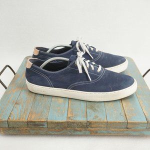 Cole Haan c27189 Mens Grandpro Deck Sneakers Shoes Blue Leather Size 11M